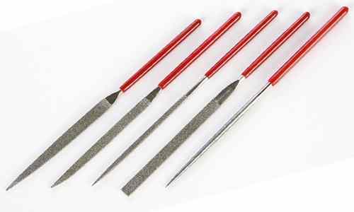 Limas de acabamento na luthieria